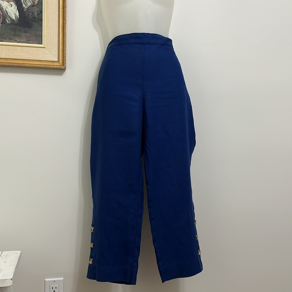 Chico’s Blue Linen Pants
